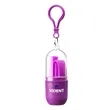 Bellini Silicone Straw in Capsule Case | https://www.bestnamebadges.com