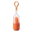 Bellini Silicone Straw in Capsule Case | https://www.bestnamebadges.com