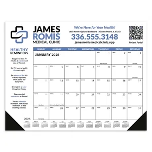 Skinner & Kennedy® Desk Pad Calendar | https://www.bestnamebadges.com
