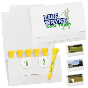 6-2 Golf Tee Packet - 2-3/4