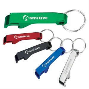 Good Value™ Aluminum Bottle Opener | https://www.bestnamebadges.com