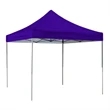 Steel Premium 30mm 10ft Square Event Tent Full-Color Dye Sub | https://www.bestnamebadges.com