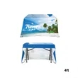 DisplaySplash 4' Open Back Table Throw | https://www.bestnamebadges.com