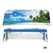 DisplaySplash 8' Open Back Table Throw | https://www.bestnamebadges.com
