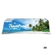 DisplaySplash 8' Open Back Table Throw | https://www.bestnamebadges.com