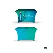DisplaySplash 4' Stretch Table Cover | https://www.bestnamebadges.com
