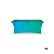 DisplaySplash 6' Stretch Table Cover | https://www.bestnamebadges.com