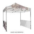 DisplaySplash 10' x 3' Single-Sided Tent Wall, 2pc Set | https://www.bestnamebadges.com