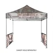 DisplaySplash 10' x 3' Double-Sided Tent Wall, 2pc Set | https://www.bestnamebadges.com