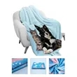 DisplaySplash 72" x 59" Custom Printed Flannel Blanket | https://www.bestnamebadges.com