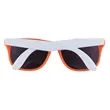 Flare Two-Tone Sunglasses | https://www.bestnamebadges.com