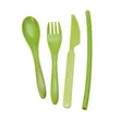 Alameda Wheat Straw Cutlery Set | https://www.bestnamebadges.com