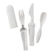 Arroyo II Bamboo Fiber Cutlery Set | https://www.bestnamebadges.com