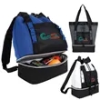 Atchison® Brightwater Dual-Compartment Tote-Pack Cooler | https://www.bestnamebadges.com