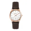 22MM STEEL ROSE GOLD CASE, 3 HAND MVMT, WHITE DIAL, DTE D... | https://www.bestnamebadges.com