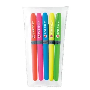 BIC® Brite Liner Grip™ 5-Pack | https://www.bestnamebadges.com
