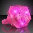 Light-up Huge Gem Rings | https://www.bestnamebadges.com