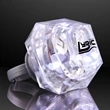 Light-up Huge Gem Rings | https://www.bestnamebadges.com