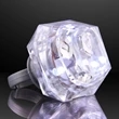 Light-up Huge Gem Rings | https://www.bestnamebadges.com