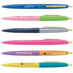 Classic Collection Clic™ Gold Pen | https://www.bestnamebadges.com