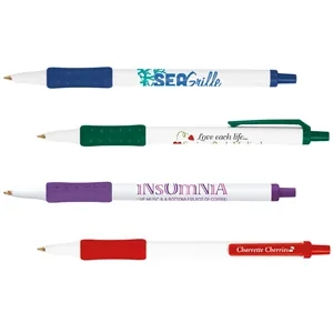 BIC® Clic Stic® Grip Pen | https://www.bestnamebadges.com