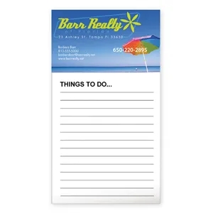 Good Value™ Business Card Magnet with 50-Sheet Notepad | https://www.bestnamebadges.com