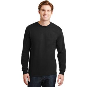 Gildan DryBlend 50 Cotton/50 Poly Long SleeveT-Shirt | https://www.bestnamebadges.com