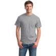 Gildan Heavy 100% Cotton T-Shirt - Light/Heather | https://www.bestnamebadges.com