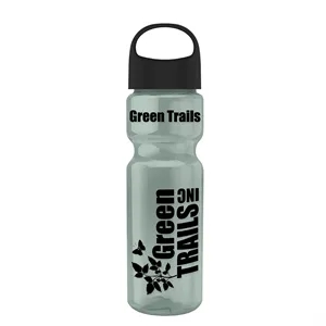 Garyline® Champ Recycled Bottle with Oval Crest Lid - 28 oz.