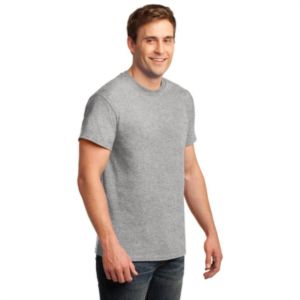 Gildan Ultra 100% Cotton Tee - Light/Heather | https://www.bestnamebadges.com