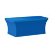 8' Stretch Table Cover Stock Color - Front Print Only | https://www.bestnamebadges.com