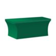 8' Stretch Table Cover Stock Color - Front Print Only | https://www.bestnamebadges.com