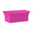 8' Stretch Table Cover Stock Color - Front Print Only | https://www.bestnamebadges.com