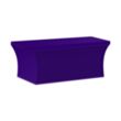 8' Stretch Table Cover Stock Color - Front Print Only | https://www.bestnamebadges.com