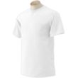 Gildan Ultra Cotton Pocket Tee - White/Neutral | https://www.bestnamebadges.com