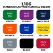 3/4" Nylon Lanyard | https://www.bestnamebadges.com