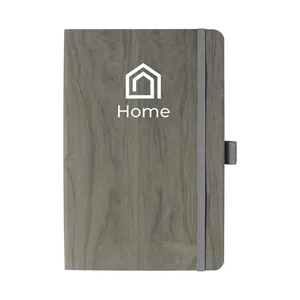 Good Value™ Soft-Touch Wood Grain Journal | https://www.bestnamebadges.com