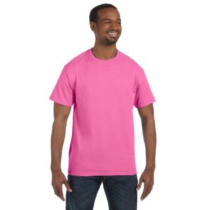 Hanes Authentic Tagless Tee - Dark/Color. | https://www.bestnamebadges.com
