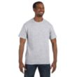 Hanes Authentic Tagless Tee - Light/Heather | https://www.bestnamebadges.com