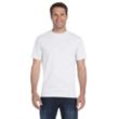 Hanes Beefy-T - White/ Neutral | https://www.bestnamebadges.com