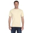Hanes Beefy-T - White/ Neutral | https://www.bestnamebadges.com