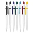 Union Printed - Modern Clip Plunger Click Pen | https://www.bestnamebadges.com