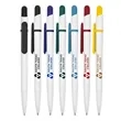 Union Printed - Modern Clip Plunger Click Pen | https://www.bestnamebadges.com