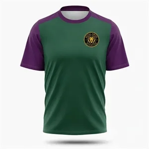 Unisex Butterfly Mesh Athletic Short Sleeve Shirt 160GSM