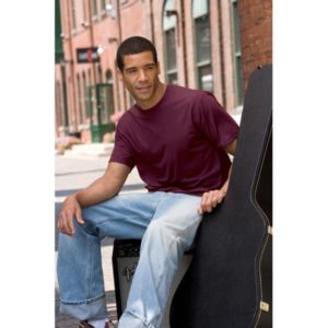 Jerzees Moisture Management Tee - Dark/Color | https://www.bestnamebadges.com