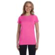 LA T Sportswear Junior's Ringspun Longer Length T-Shirt | https://www.bestnamebadges.com