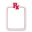 Rx Healthcare Shape Magnet | https://www.bestnamebadges.com