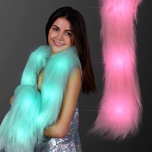 Glam Light Up Faux Fur Boa