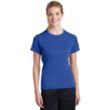 Sport-Tek Ladies Dry Zone Raglan Accent T-Shirt | https://www.bestnamebadges.com
