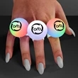 LED Deco Ball Ring | https://www.bestnamebadges.com